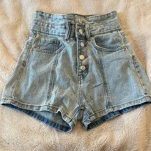 Wild fable, highest rise denim shorts